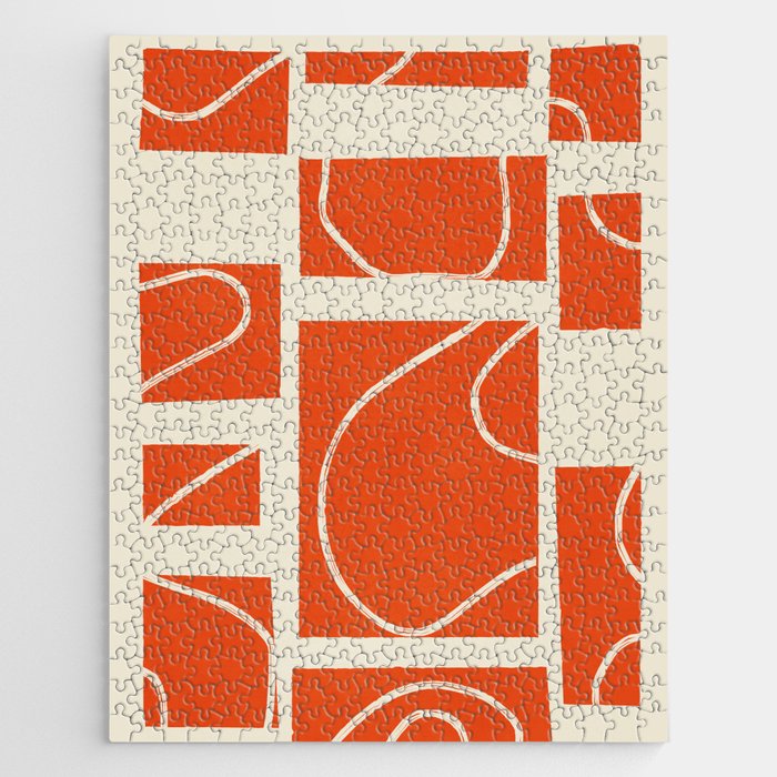 Abstract Pathways 5 Jigsaw Puzzle Gallery Image 1