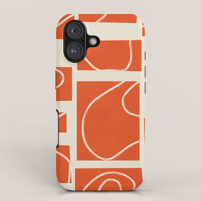 Abstract Pathways 5 iPhone Case Gallery Image 1