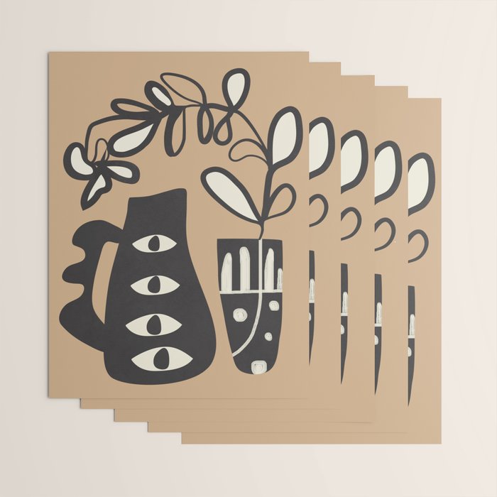 Surreal Flora 1 Wrapping Paper Gallery Image 3
