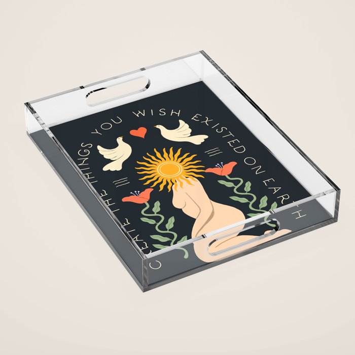 Creative Magic  Acrylic Tray Gallery Image 1