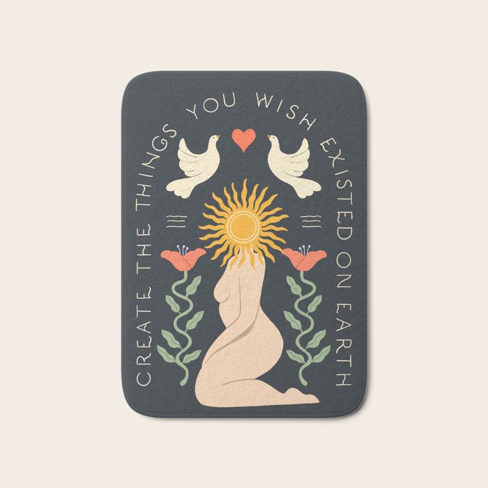 Creative Magic  Bath Mat Gallery Image 1