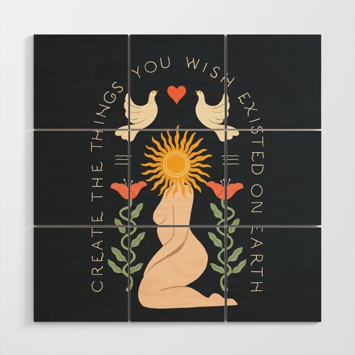 Creative Magic  Wood Wall Art Gallery Image 1