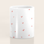 Little Read Hearts Coffee Mug Gallery Image 4