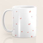 Little Read Hearts Coffee Mug Gallery Image 3