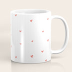 Little Read Hearts Coffee Mug Gallery Image 1
