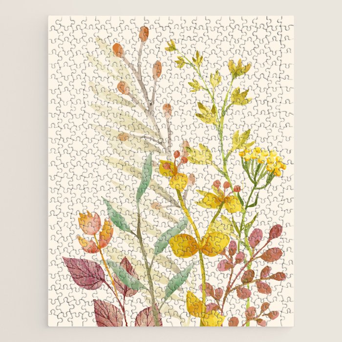 Autumn Flowers Jigsaw Puzzle Gallery Image 1