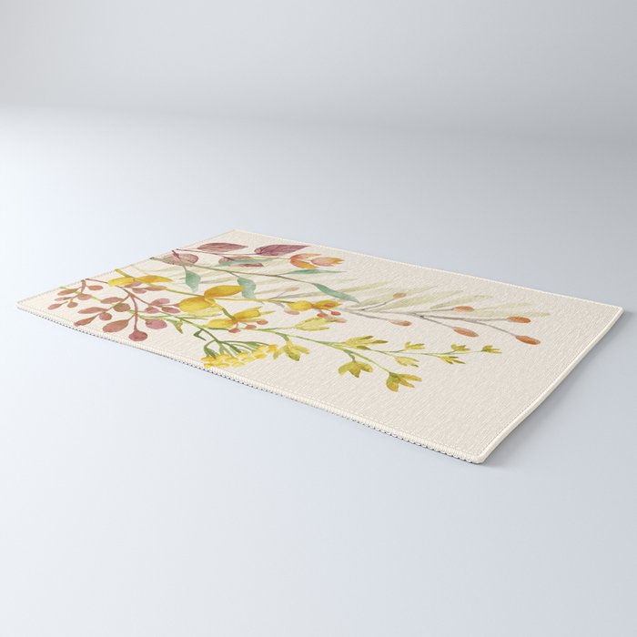 Autumn Flowers Rug Gallery Image 3