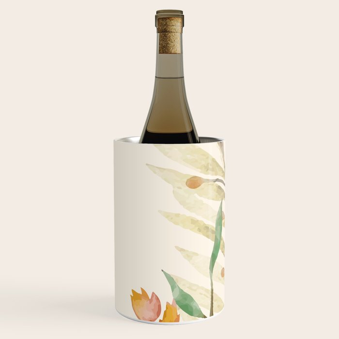 Autumn Flowers Wine Chiller Gallery Image 2