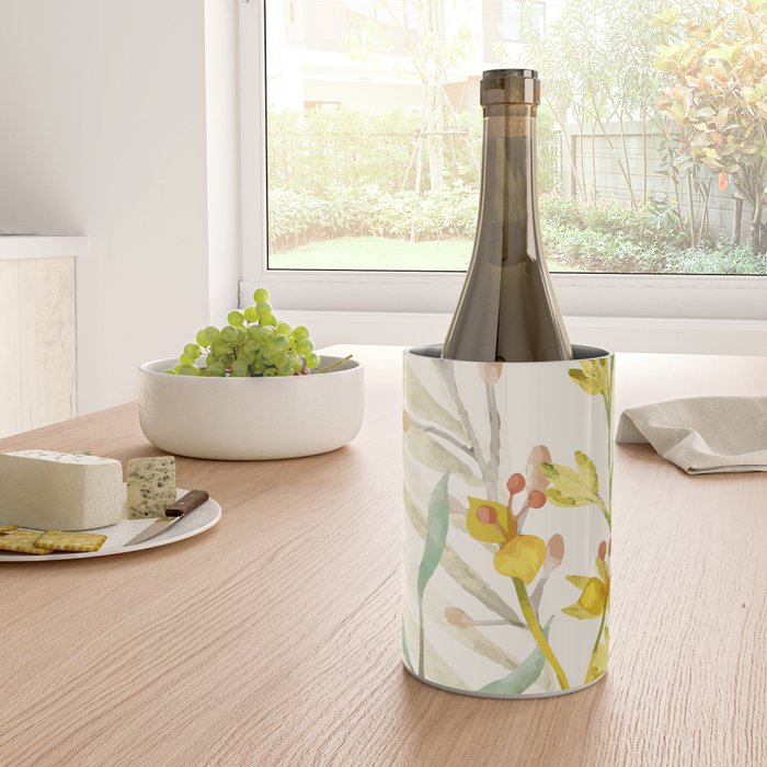 Autumn Flowers Wine Chiller Gallery Image 4