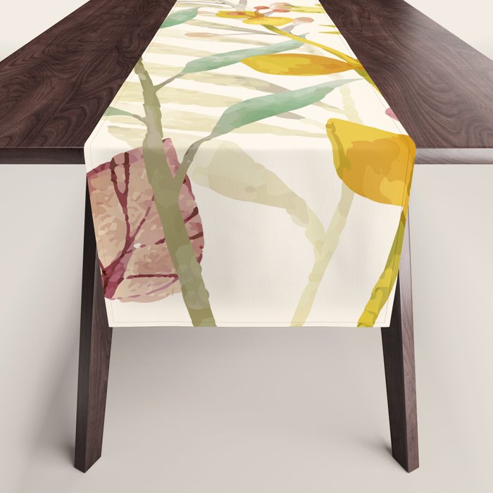 Autumn Flowers Table Runner Gallery Image 1