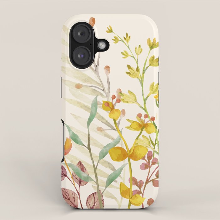 Autumn Flowers iPhone Case Gallery Image 1