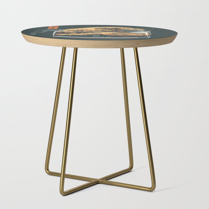 The Great Wave of Coffee Side Table Gallery Image 1