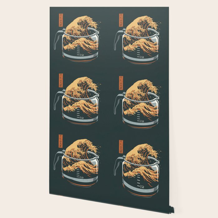 The Great Wave of Coffee Wallpaper Gallery Image 2