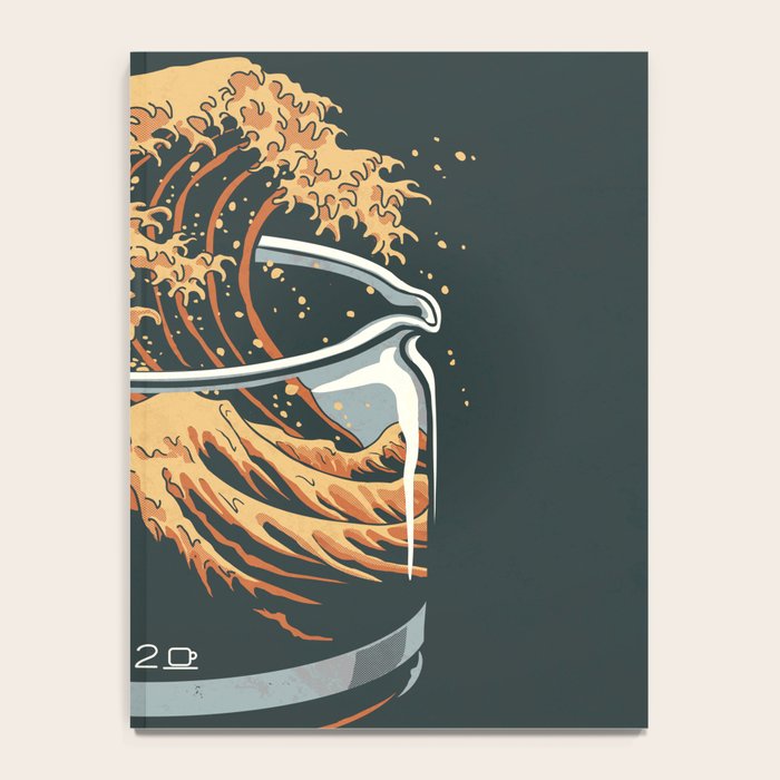 The Great Wave of Coffee Notebook Gallery Image 4