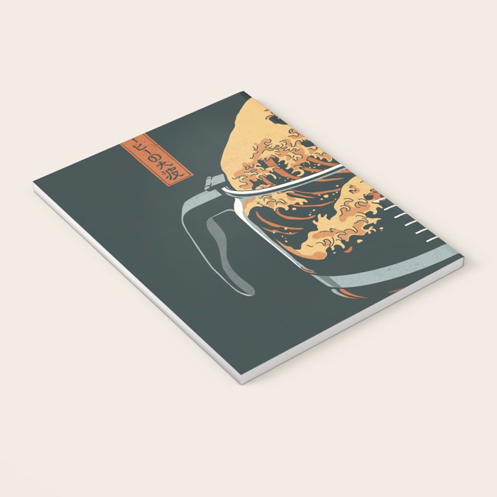 The Great Wave of Coffee Notebook Gallery Image 3