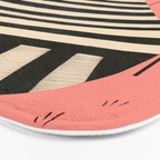 Pink Forest Raccoon Bath Mat Gallery Image 3