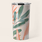 Tropical Leaves 4 Travel Mug Gallery Image 1