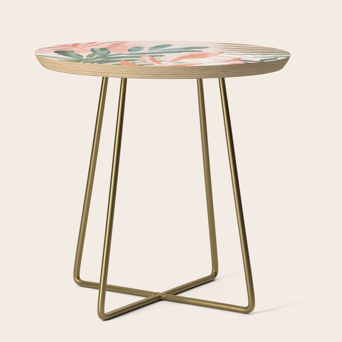 Tropical Leaves 4 Side Table Gallery Image 1