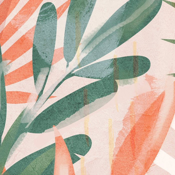 Tropical Leaves 4 Coffee Mug Gallery Image 2