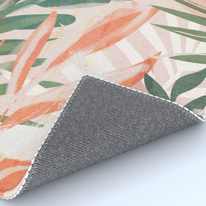 Tropical Leaves 4 Rug Gallery Image 4