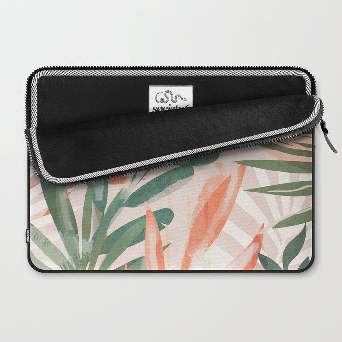 Tropical Leaves 4 Laptop Sleeve Gallery Image 2