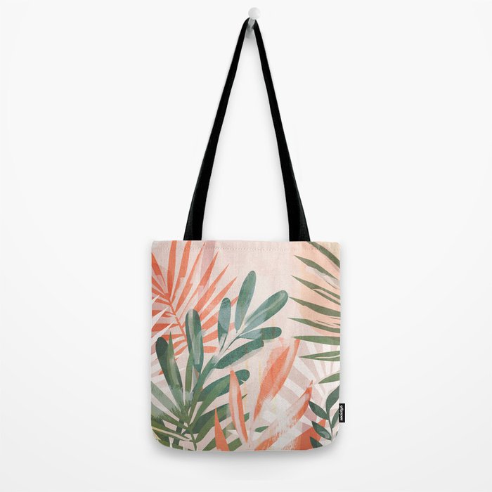 Tropical Leaves 4 Tote Bag Gallery Image 2