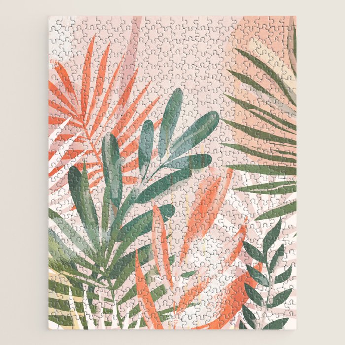 Tropical Leaves 4 Jigsaw Puzzle Gallery Image 1