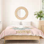 Taurus Zodiac Series Duvet Cover Gallery Image 3