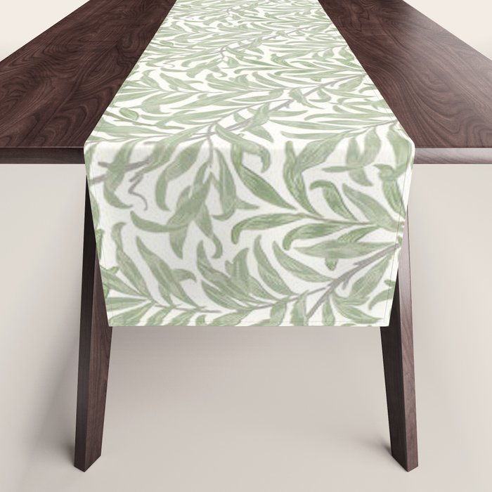 William Morris Willow Bough Willow Ecru Table Runner Gallery Image 1