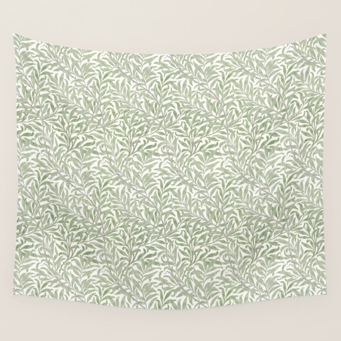 William Morris Willow Bough Willow Ecru Wall Tapestry Gallery Image 1