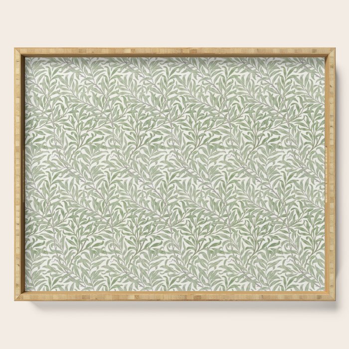 William Morris Willow Bough Willow Ecru Serving Tray Gallery Image 1