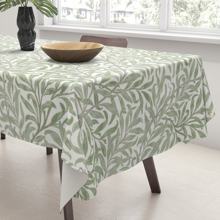 William Morris Willow Bough Willow Ecru Tablecloth Gallery Image 3