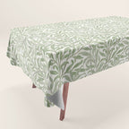 William Morris Willow Bough Willow Ecru Tablecloth Gallery Image 1