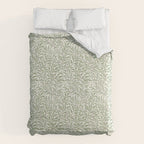 William Morris Willow Bough Willow Ecru Comforter Gallery Image 6