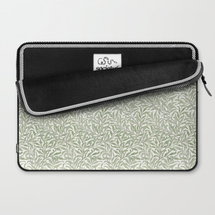 William Morris Willow Bough Willow Ecru Laptop Sleeve Gallery Image 2