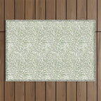 William Morris Willow Bough Willow Ecru Outdoor Rug Gallery Image 1
