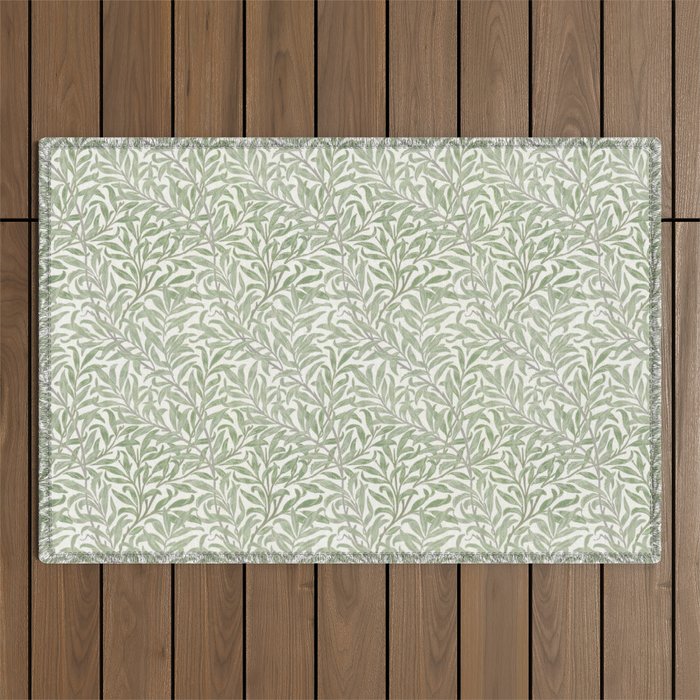 William Morris Willow Bough Willow Ecru Outdoor Rug Gallery Image 1