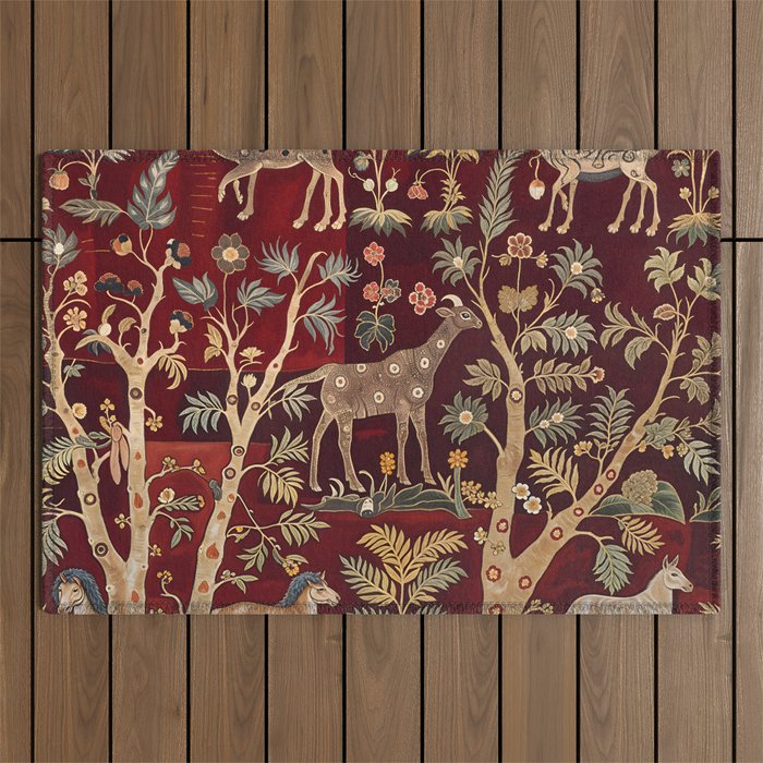 Bohemain Bygone Beasts Outdoor Rug Gallery Image 1