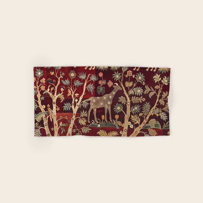 Bohemain Bygone Beasts Bath Towel Gallery Image 1