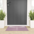 Dragonfly Minimalism XVI Lavender Purple Welcome Mat Gallery Image 3