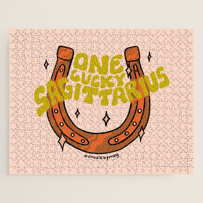 One Lucky Sagittarius Jigsaw Puzzle Gallery Image 1