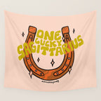 One Lucky Sagittarius Wall Tapestry Gallery Image 4