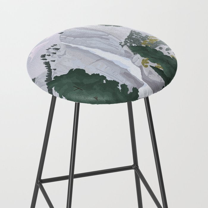 Yosemite National Park, Yosemite Falls, Waterfall, California Parks Stool Gallery Image 2