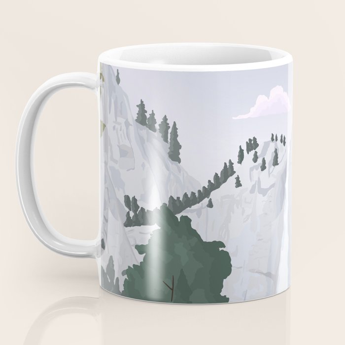 Yosemite National Park, Yosemite Falls, Waterfall, California Parks Coffee Mug Gallery Image 3