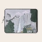 Yosemite National Park, Yosemite Falls, Waterfall, California Parks Laptop Sleeve Gallery Image 1