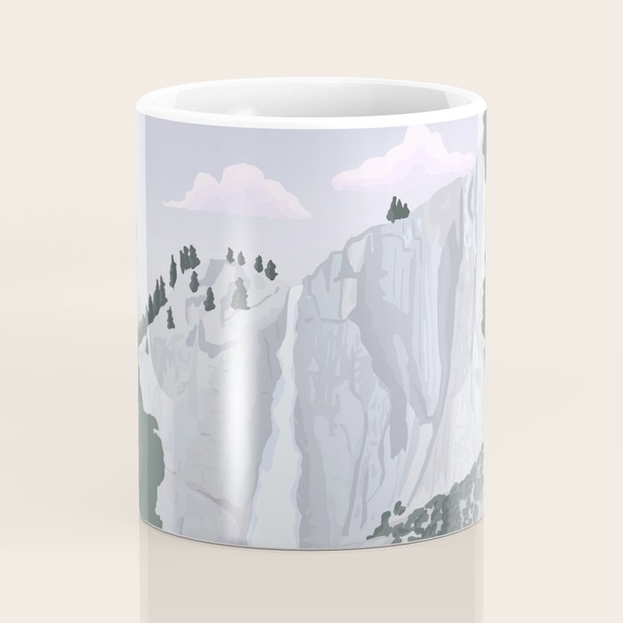 Yosemite National Park, Yosemite Falls, Waterfall, California Parks Coffee Mug Gallery Image 4