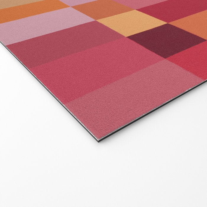 Color Blocks / Summer Fields Welcome Mat Gallery Image 2
