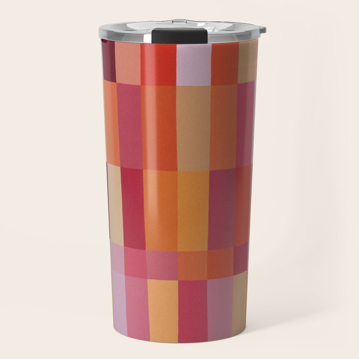 Color Blocks / Summer Fields Travel Mug Gallery Image 1