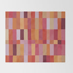 Color Blocks / Summer Fields Throw Blanket Gallery Image 2