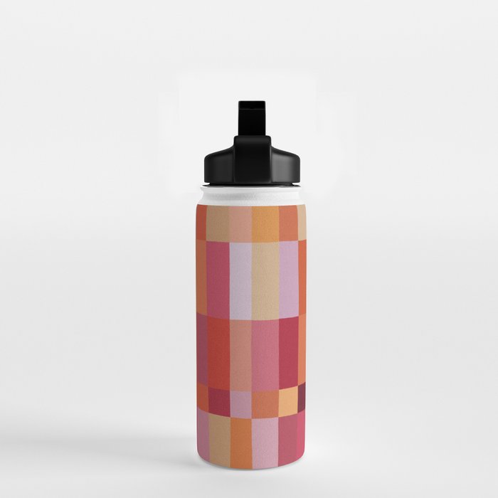Color Blocks / Summer Fields Water Bottle Gallery Image 2